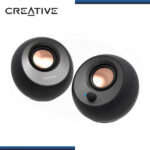 PARLANTES CREATIVE PEBBLE V3 BLACK (8W/16W) CONECTIVIDAD USB-C BLUETOOTH 5.0 ALTAVOZ DE ESCRITORIO 2.0 (PN:51MF1700AA000) - Imagen 4