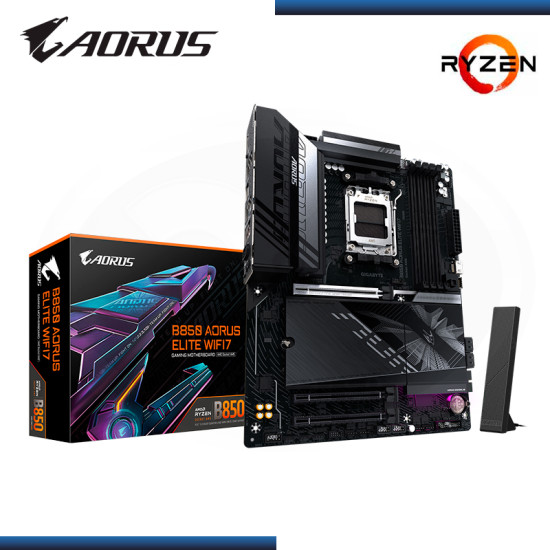 PLACA AORUS B850 ELITE WIFI 7 AMD RYZEN DDR5 AM5