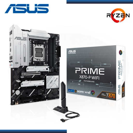 PLACA ASUS PRIME X870-P WIFI AMD RYZEN AM5 DDR5