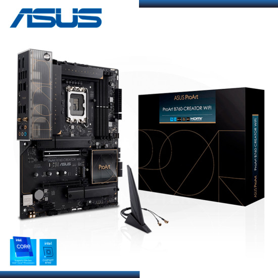 PLACA ASUS PROART B760 CREATOR WI-FI DDR5 LGA 1700 (PN:90MB1FY0-M1AAY0)