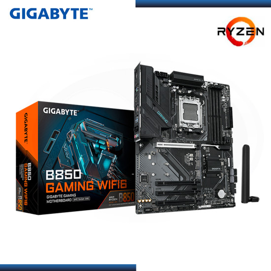 PLACA GIGABYTE B850 GAMING WIFI6 AMD RYZEN DDR5 AM5