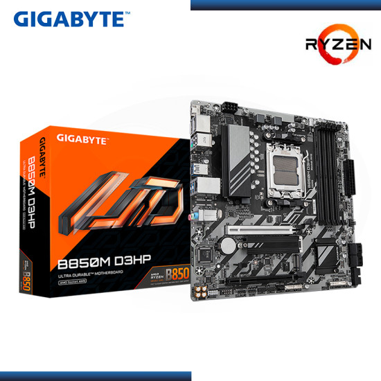 PLACA GIGABYTE B850M D3HP AMD RYZEN DDR5 AM5