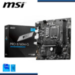 PLACA MSI PRO B760M-G DDR5 LGA 1700 (PN:911-7D90-048)