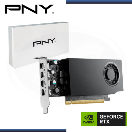 PNY NVIDIA QUADRO RTX A1000 8GB GDDR6 128BITS (PN:VCNRTXA1000ATX-PB)