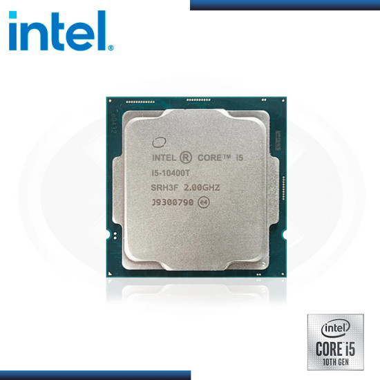 PROCESADOR INTEL CORE I5 10400T 2.00GHZ/3.60GHZ 12MB LGA1200 OEM (PN:CM8070104290806)