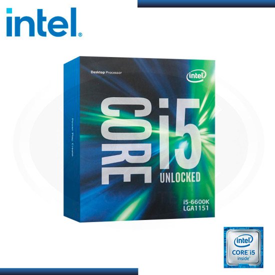 PROCESADOR INTEL CORE I5-6600K 3.50GHZ/3.90GHZ 6MB LGA1151
