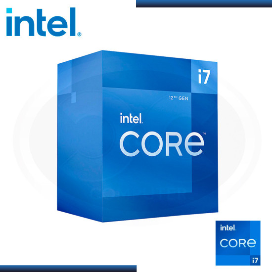 PROCESADOR INTEL CORE I7- 12700 2.10GHZ/4.90GHZ 25MB LGA1700 (PN:BX8071512700)