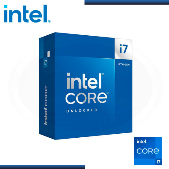 PROCESADOR INTEL CORE I7 14700K 3.4G0HZ/5.60GHZ 33MB 20 CORE LGA1700 (PN:BX8071514700K)