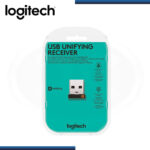 RECEPTOR UNIFICADO USB LOGITECH PARA MOUSE & TECLADO INALAMBRICO BLACK (PN:910-005235)
