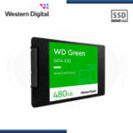 SSD 480GB WESTERN DIGITAL GREEN SATA 6GB/s FORMATO 2.5" (PN:WDS480G3G0A) - Imagen 2