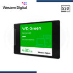 SSD 480GB WESTERN DIGITAL GREEN SATA 6GB/s FORMATO 2.5" (PN:WDS480G3G0A) - Imagen 3