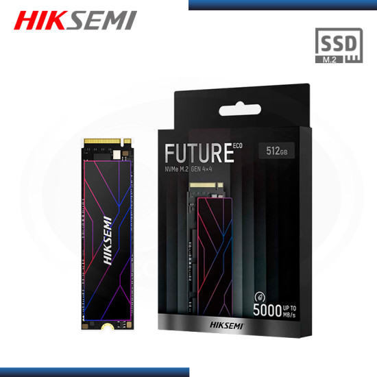SSD 512GB HIKSEMI FUTURE ECO M.2 2280 NVMe PCIe GEN4 x4 (PN:HS-SSD-FUTURE ECO 512G)