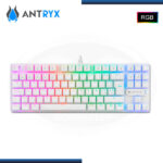 TECLADO ANTRYX MK830 WHITE TKL MECANICO SWITCH RED (PN:AMK-CS830WRE-SP) - Imagen 2