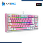 TECLADO ANTRYX MK840 TKL PINK MECANICO SWITCH RED ESPAÑOL (PN:AMK-CS840PRE-SP) - Imagen 5