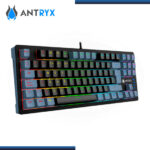 TECLADO ANTRYX MK840L TKL MECANICO BLACK GRAY SWITCH PURPLE ESPAÑOL (PN:AMK-CS840LKGPU-SP) - Imagen 2
