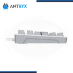 TECLADO ANTRYX MK840L TKL MECANICO WHITE GRAY SWITCH PURPLE ESPAÑOL (PN:AMK-CS840LWGPU-SP) - Imagen 4