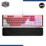 TECLADO COOLER MASTER CK550 V2 SAKURA PINK EDITION RGB SWITCH BLUE (PN:CK-550-PWTL2-US) - Imagen 2