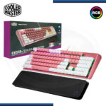 TECLADO COOLER MASTER CK550 V2 SAKURA PINK EDITION RGB SWITCH BLUE (PN:CK-550-PWTL2-US)