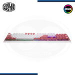 TECLADO COOLER MASTER CK550 V2 SAKURA WHITE EDITION RGB SWITCH BLUE (PN:CK-550-PWTL1-US) - Imagen 5