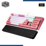 TECLADO COOLER MASTER CK550 V2 SAKURA WHITE EDITION RGB SWITCH RED (PN:CK-550-PWTR1-US) - Imagen 3