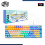 TECLADO COOLER MASTER CK570 SF6 CHUN-LI MECANICO WHITE CHERRY MX RED USB-C (PN:CK-570-MCCR1-US)