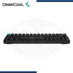 TECLADO DEEPCOOL KG722 65% RGB SWITCH RED MECANICO BLACK INGLES (PN:R-KG722-BK0AN4A-G) BAD BOX - Imagen 2