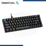 TECLADO DEEPCOOL KG722 65% RGB SWITCH RED MECANICO BLACK INGLES (PN:R-KG722-BK0AN4A-G) BAD BOX - Imagen 4