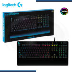 TECLADO LOGITECH G G213 PRODIGY RGB GAMING BLACK USB (PN:920-008084)