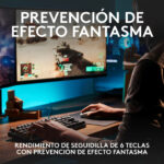 TECLADO LOGITECH G G413 SE BLACKLIGHT BLACK MECANICO GAMING USB (PN:920-010433) - Imagen 5