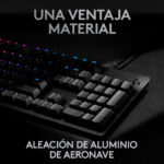 TECLADO LOGITECH G G513 CARBON RGB ALUMINIO BACKLIGHT MECANICO (PN:920-009322) - Imagen 5