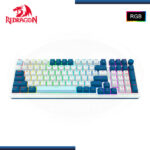 TECLADO REDRAGON EISA K686 PRO RGB WHITE BLUE INGLES USB-C/BLUETOOTH/WIRELESS - Imagen 3