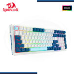 TECLADO REDRAGON EISA K686 PRO RGB WHITE BLUE INGLES USB-C/BLUETOOTH/WIRELESS - Imagen 4