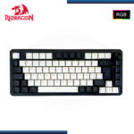 TECLADO REDRAGON UCAL K673WB PRO RGB 75% ESPAÑOL WHITE BLACK MECANICO USB-C/BLUETOOTH/WIRELESS - Imagen 4