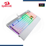 TECLADO REDRAGON YAMA K550 WHITE MECÁNICO RGB TECLAS MACRO (PN:K550W-SP) - Imagen 4