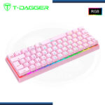 TECLADO T-DAGGER ARENA PINK RGB SWITCH RED ESPAÑOL (PN:T-TGK321P-RGB-SP-RED) - Imagen 3