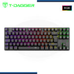 TECLADO T-DAGGER BORA RGB BLACK MECANICO SWITCH RED (PN:T-TGK315B-RD-SP) - Imagen 2