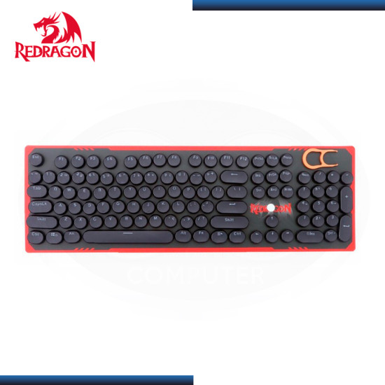 TECLAS REDRAGON ROUND A106 – 104 INGLES BLACK MECANICO