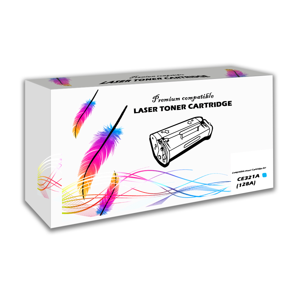 Toner HP Compatible 128A Cyan CE321A 1.3K Pág. CM1410